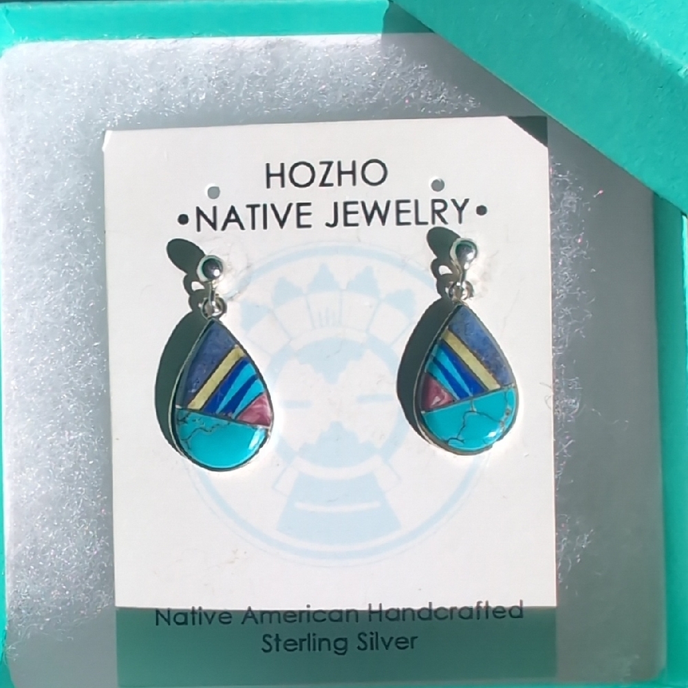 Sterling Silver Turquoise Earrings
